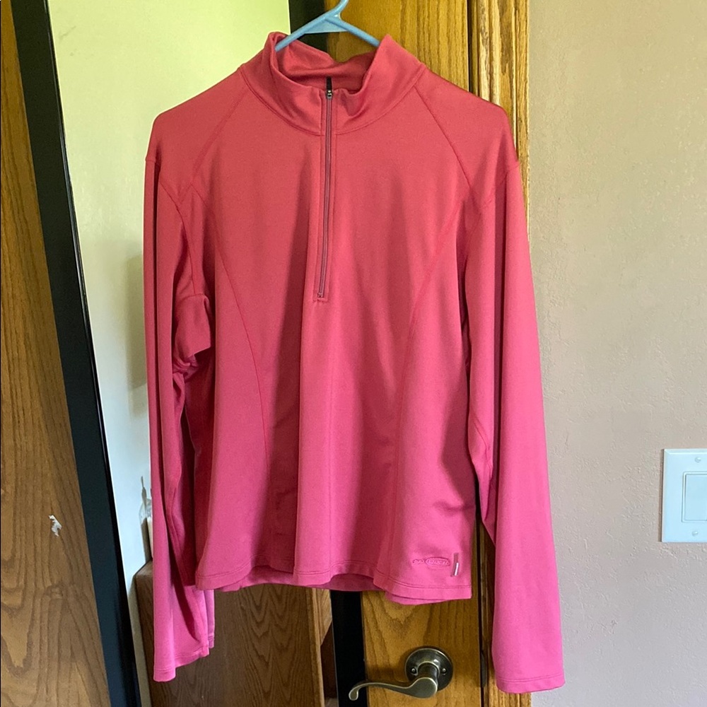 Vibrant Pink Women's Quarter-Zip Pullover